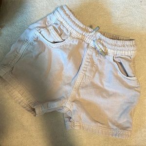 Zara Khaki Shorts
